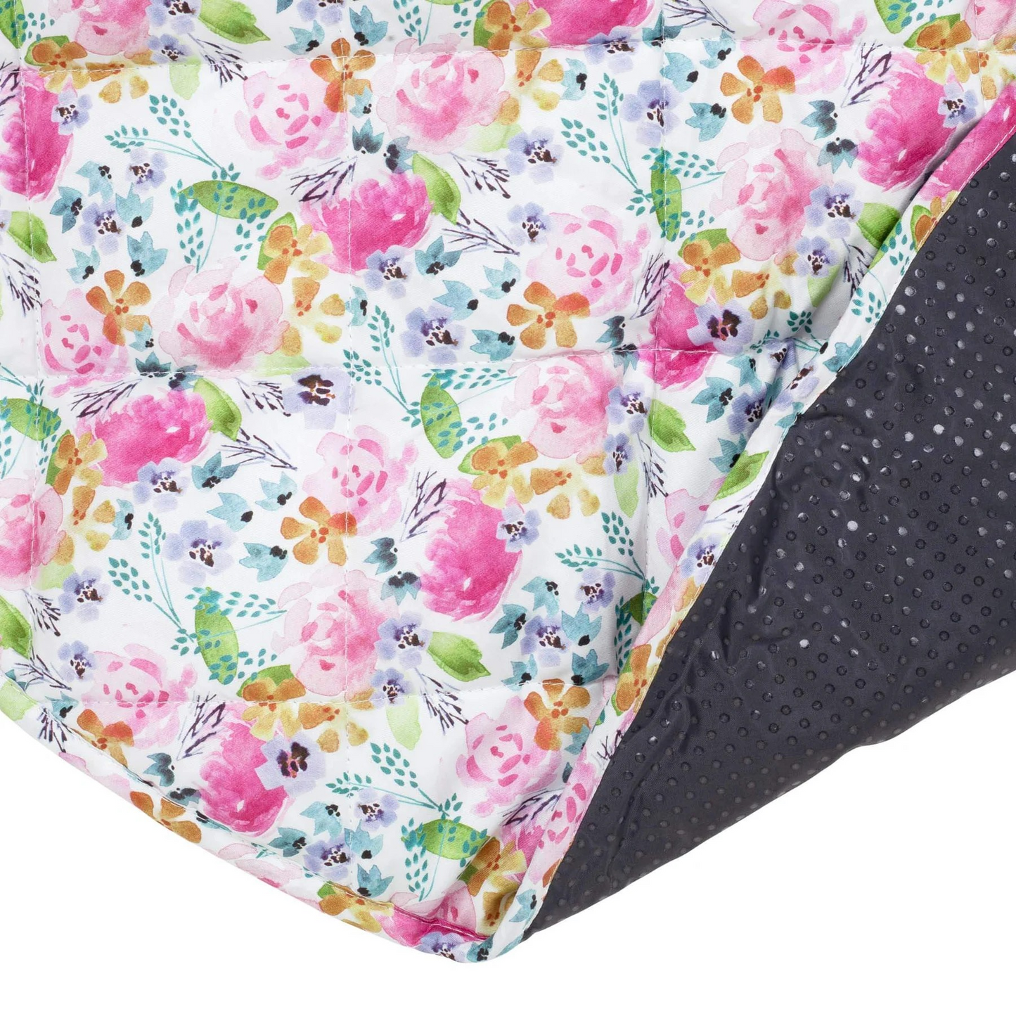Baby Play Mat with Waterproof Backing - Floral Delight