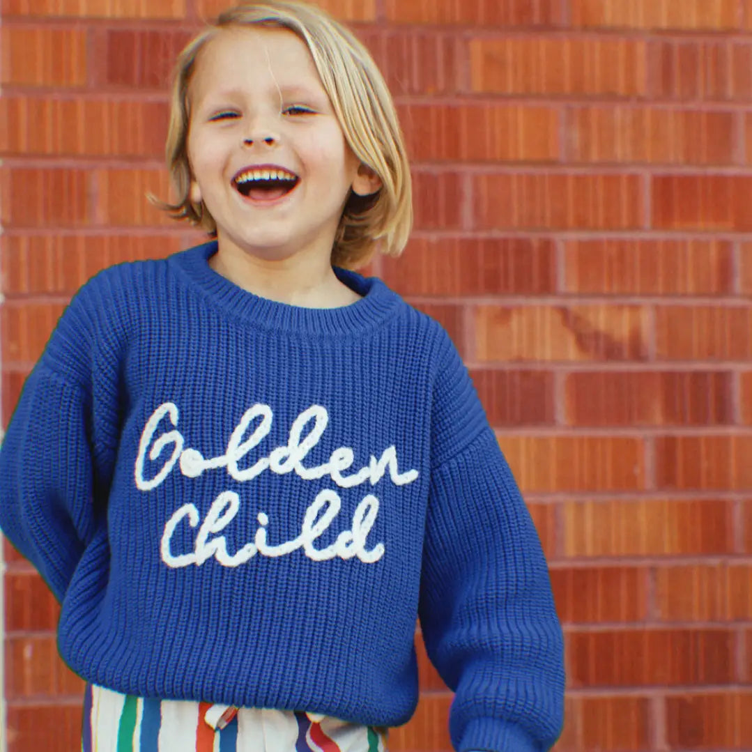 Signature Knit - Electric Blue