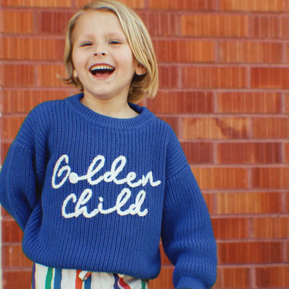Signature Knit - Electric Blue