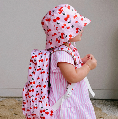 Cherry Cotton Bucket Hat