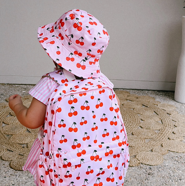 Cherry Cotton Bucket Hat