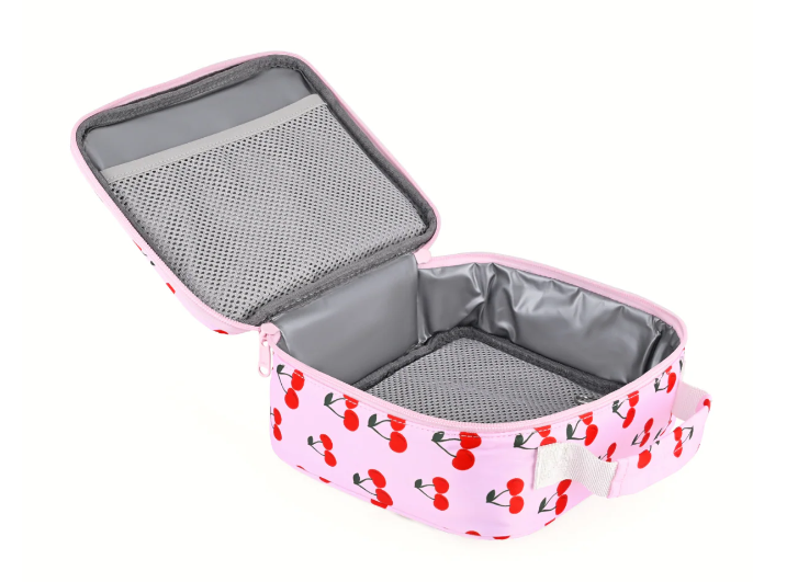 Cherry Mini Insulated Lunch Bag