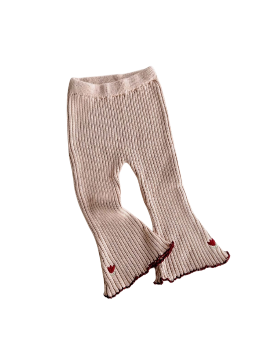 Embroidered Bell Pants