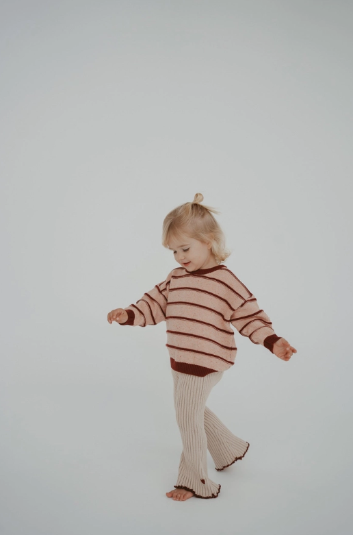 Embroidered Bell Pants