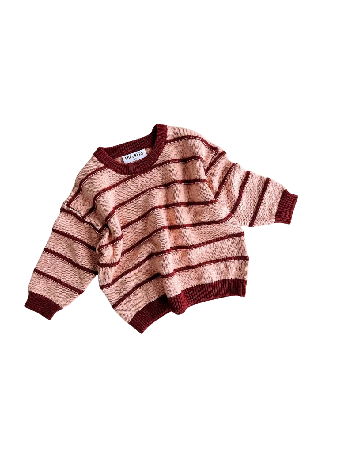 Raised Stripe Jumper | Sherbet Berry