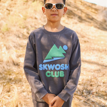Kids Chunky Mountain Crew Neck Sweat