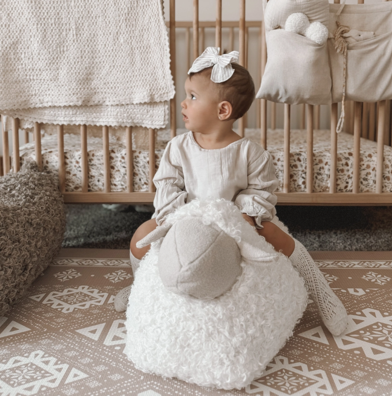 Baa Baa Sheep Pouffe