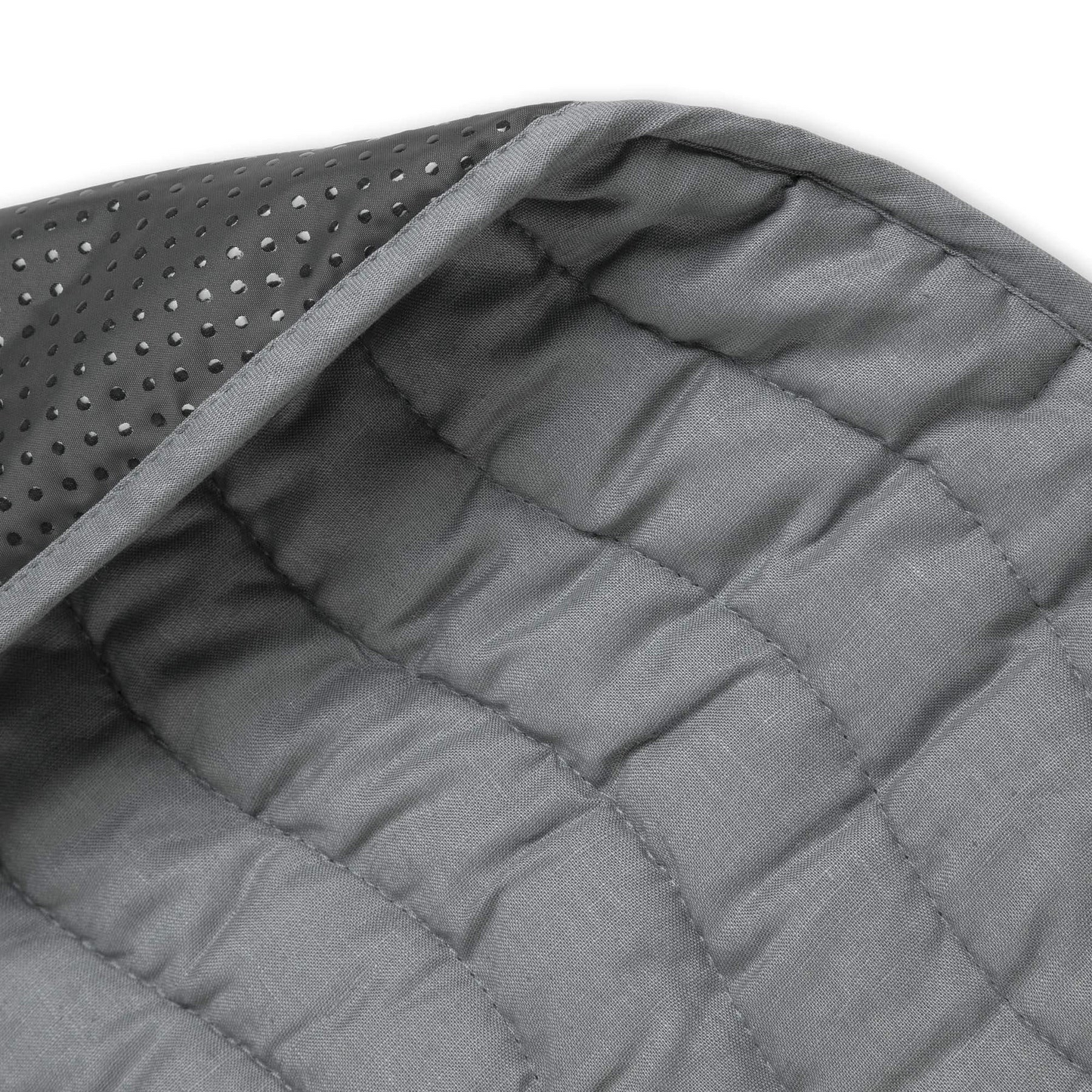 Linen Play Mat with Waterproof Backing - French Sage