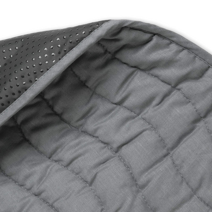 Linen Play Mat with Waterproof Backing - French Sage