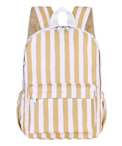 Mustard Stripe Mini Daycare/Toddler Backpack