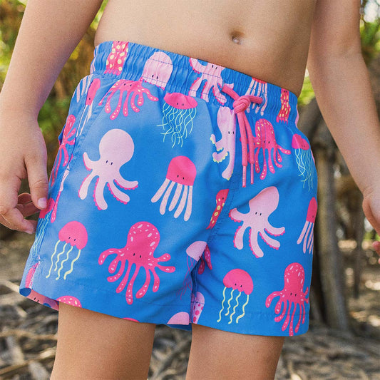 So Jelly Boys Swim Shorts in Royal Blue