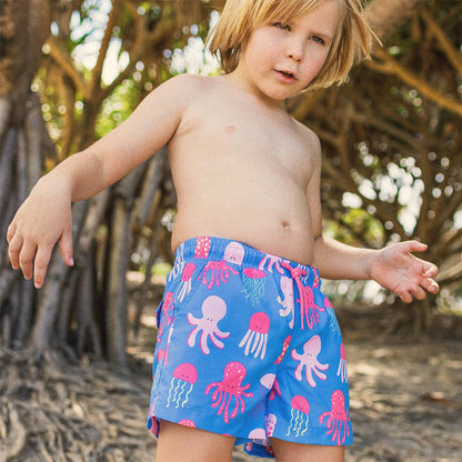 So Jelly Boys Swim Shorts in Royal Blue