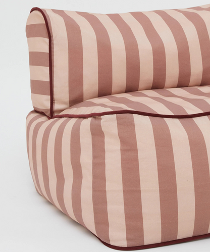 Striped Toddler Lounger – Pink