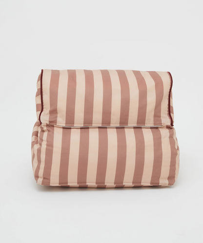 Striped Toddler Lounger – Pink