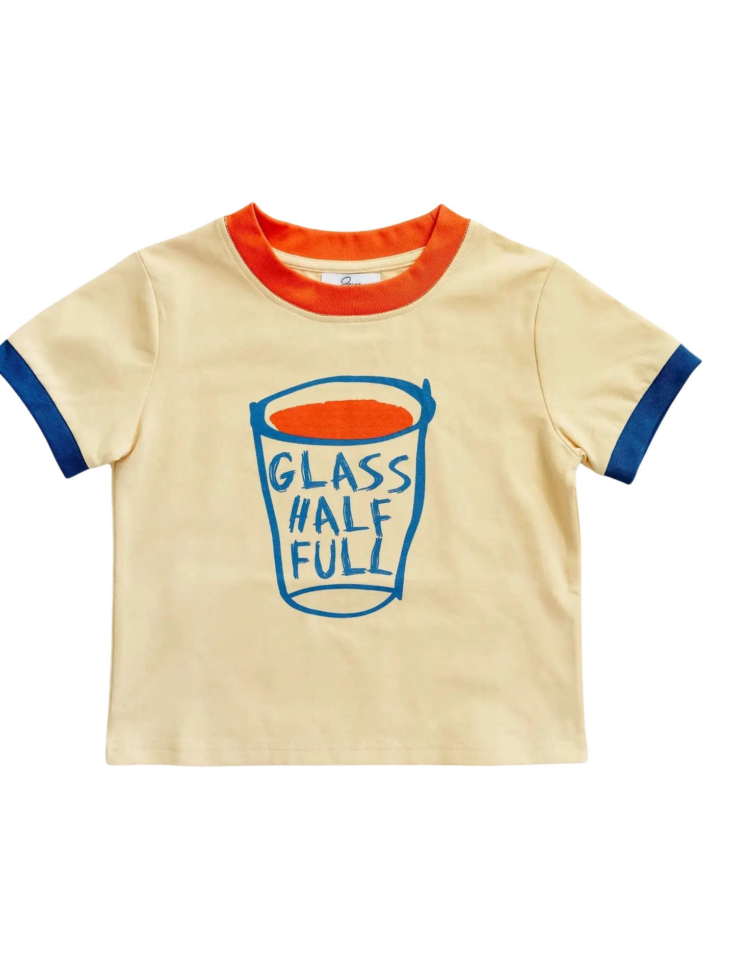 Glass Half Full Boys Graphic Tee