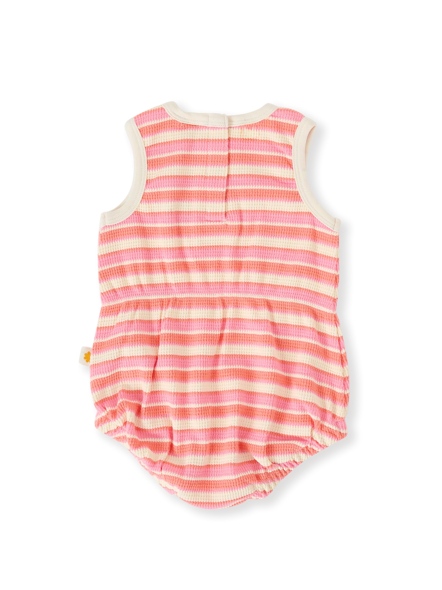Watermelon Stripe Bubble Romper