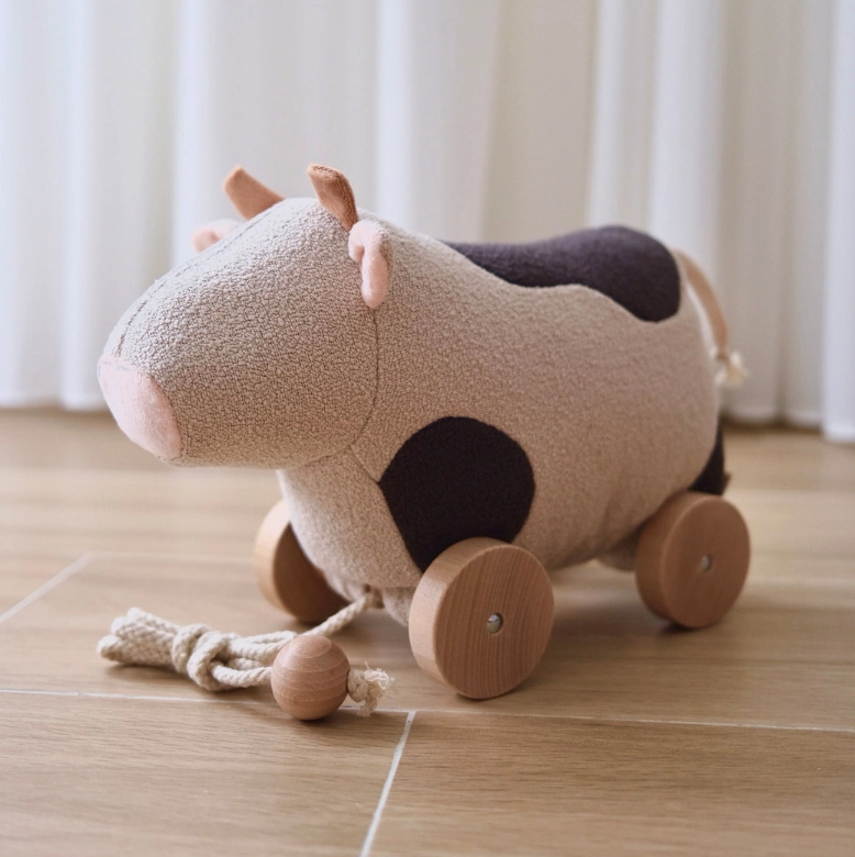 Willow the Pull-Along Cow